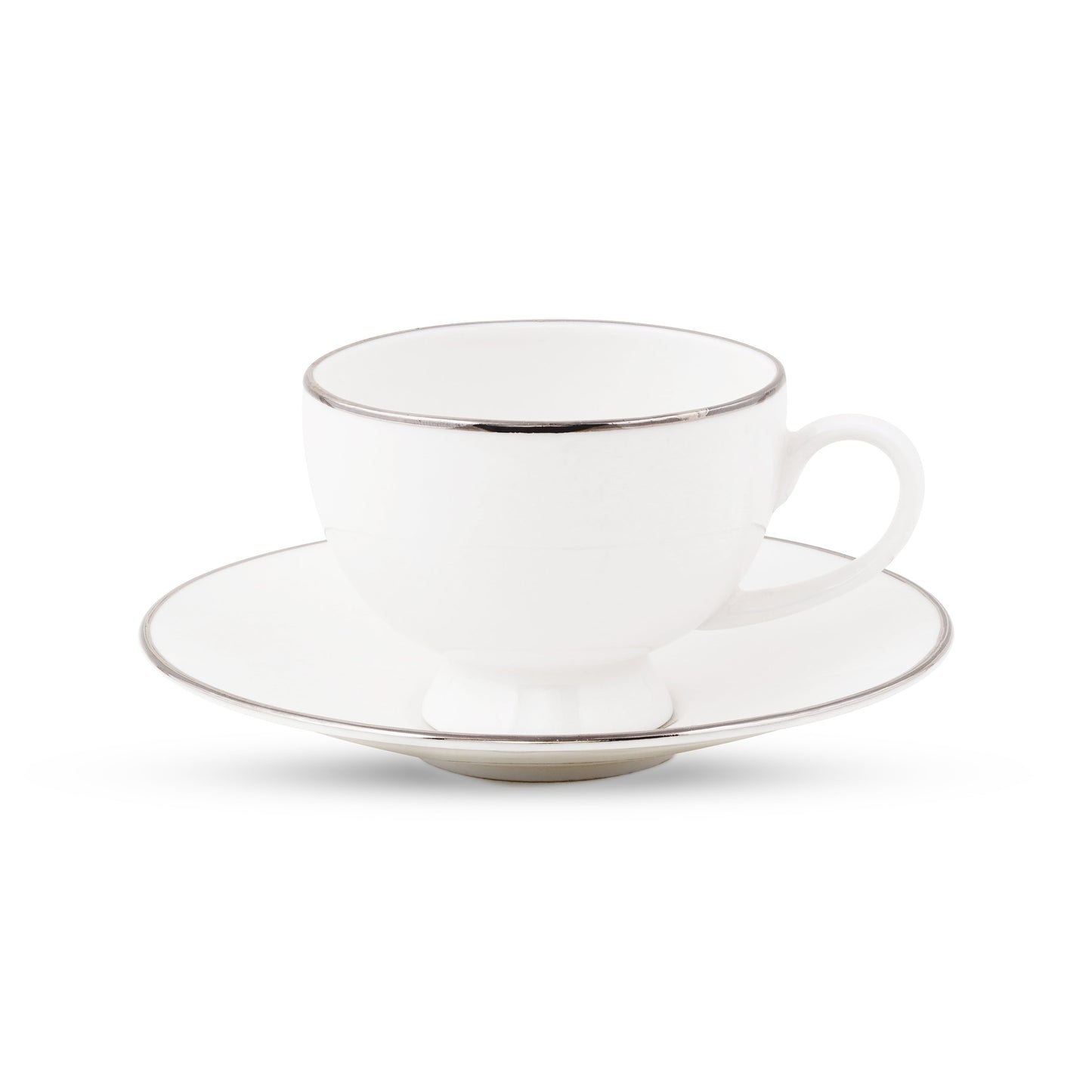 Yana Platinum Cups & Saucers-stylish My Store