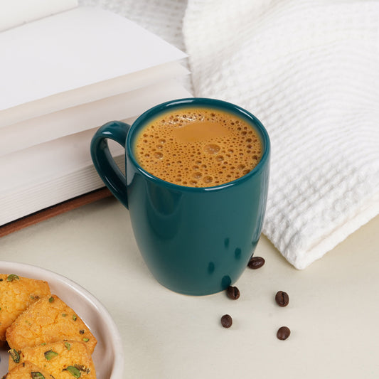 DATA Opera Mug in Green, Set of 6 Dandy Lines by DATA