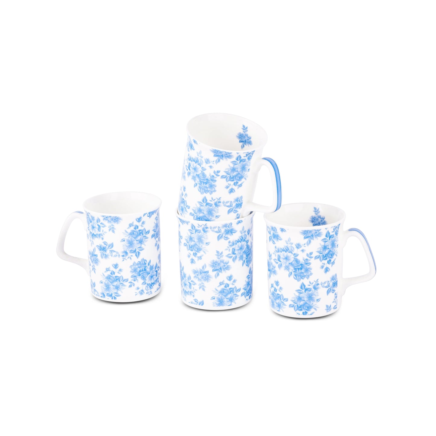 Marlborough Blue Garden Mug-milk mugs My Store