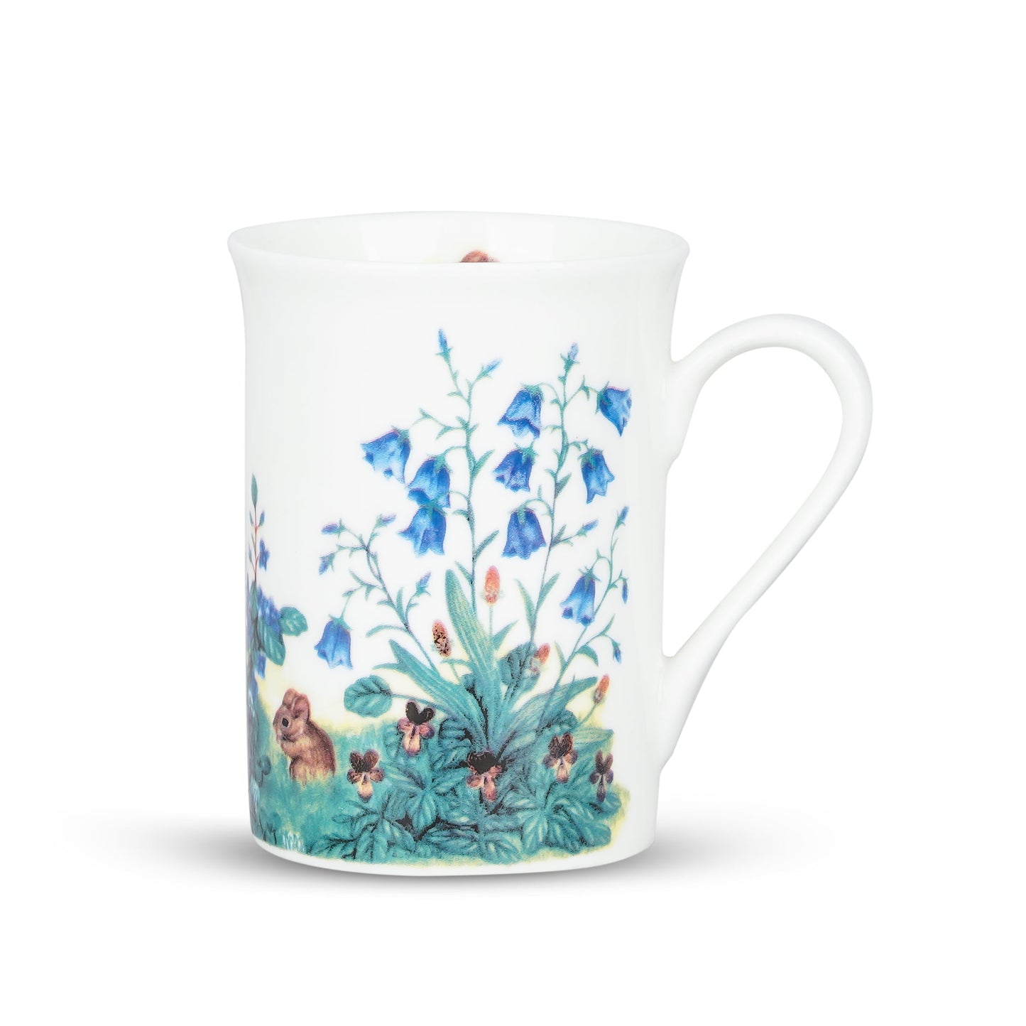 Panama Mug with Multiple Flowers-milk mugs My Store