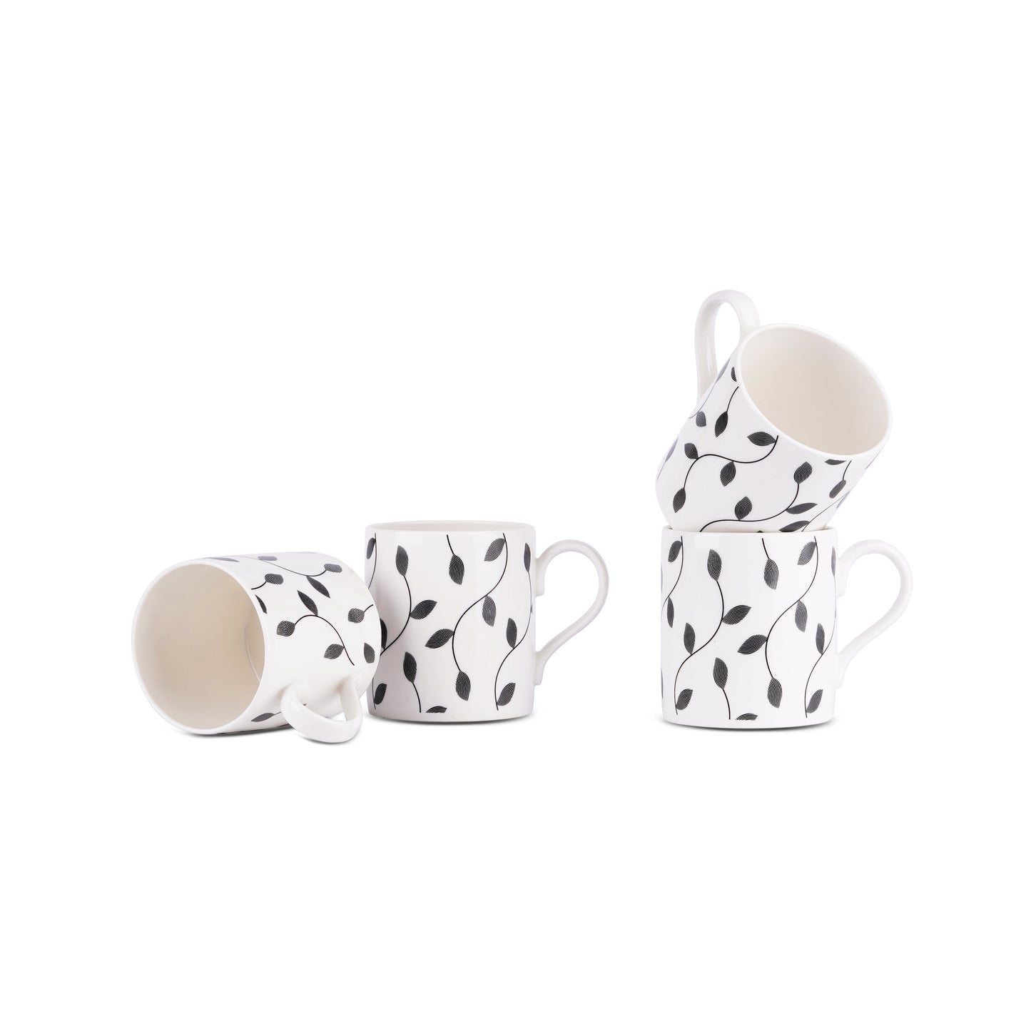 Balmoral Leaf Dance- Leaf Milk Bone China Coffee Mugs My Store