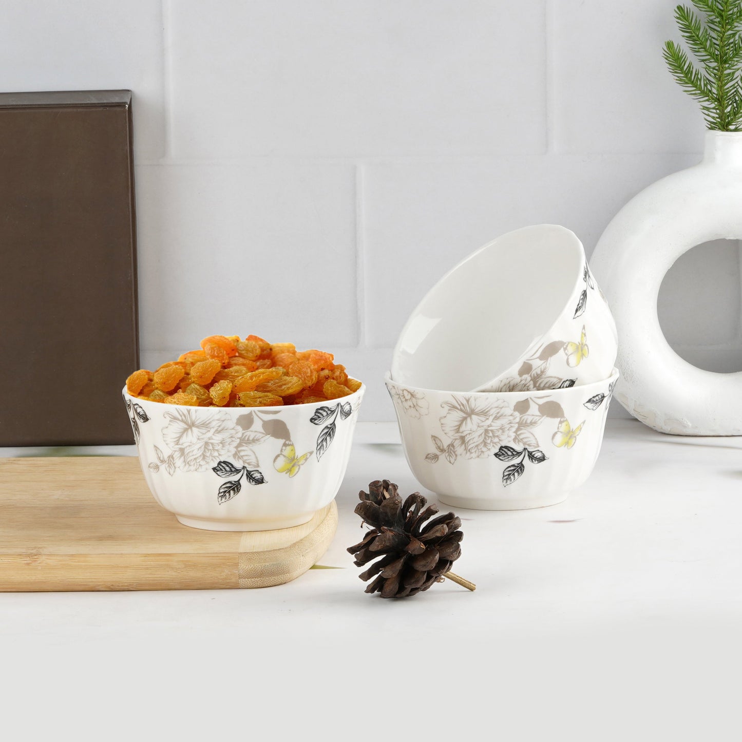 Dandy Lines Crown Multicolor Butterfly Bowls My Store