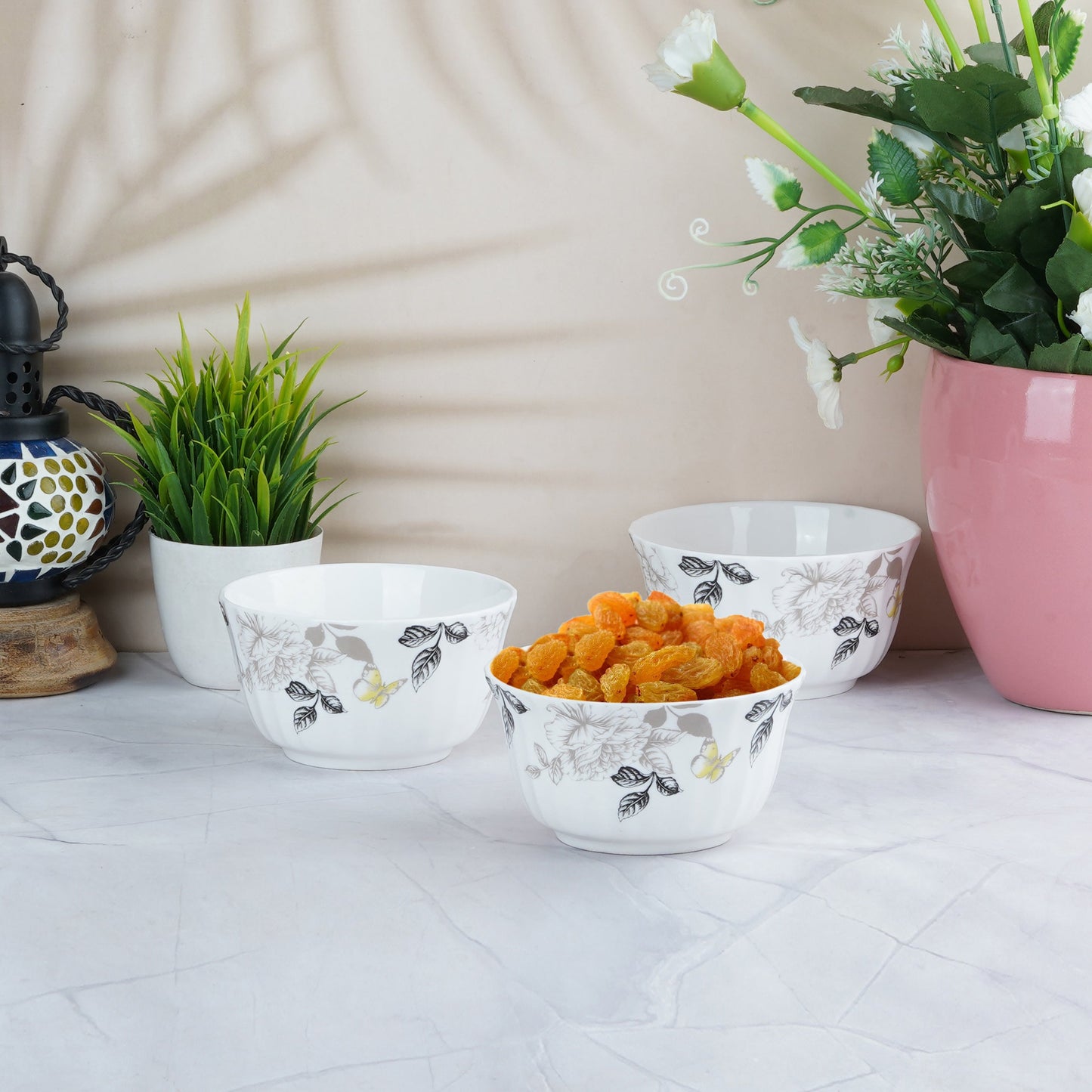 Dandy Lines Crown Multicolor Butterfly Bowls My Store