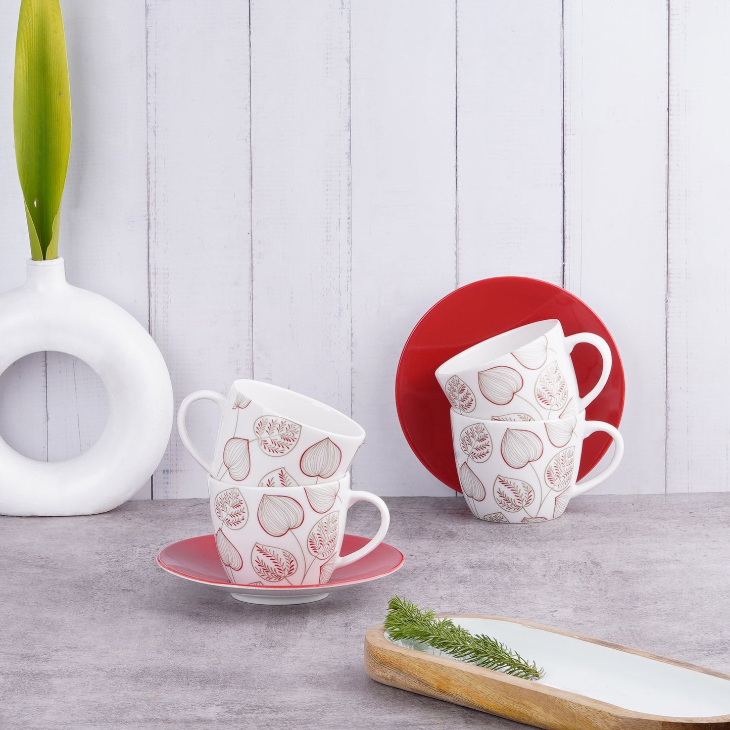 Royal Red Spades-Stylish Tea Cup set My Store