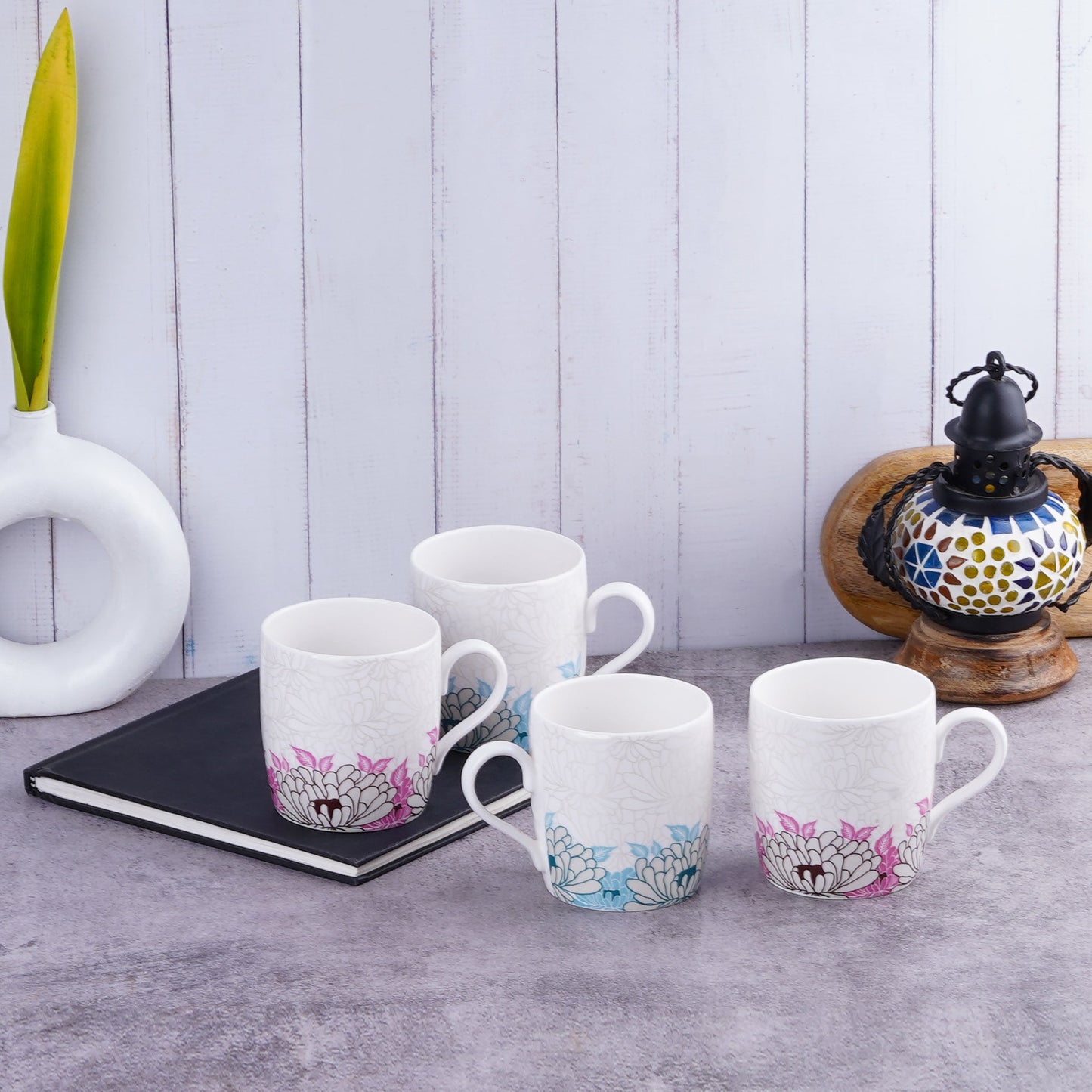 New Ray Garden Grace in Pink and Blue-stylish milk mug My Store