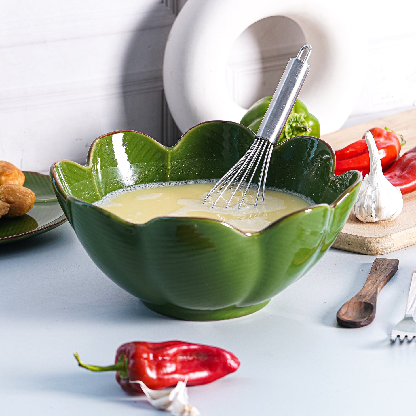 Extra Large Leaf Circle Bowl My Store