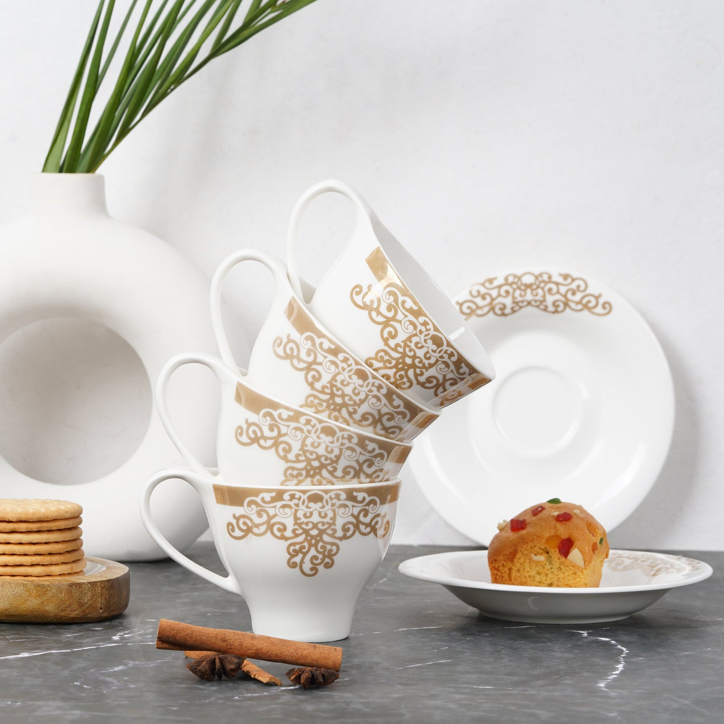 Regalia Luster Gold-Tea Cup set My Store