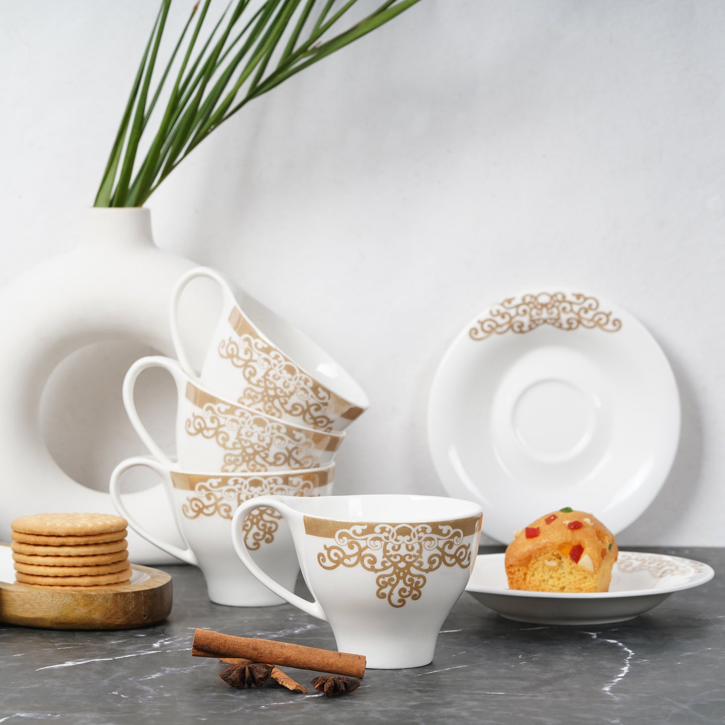 Regalia Luster Gold-Tea Cup set My Store