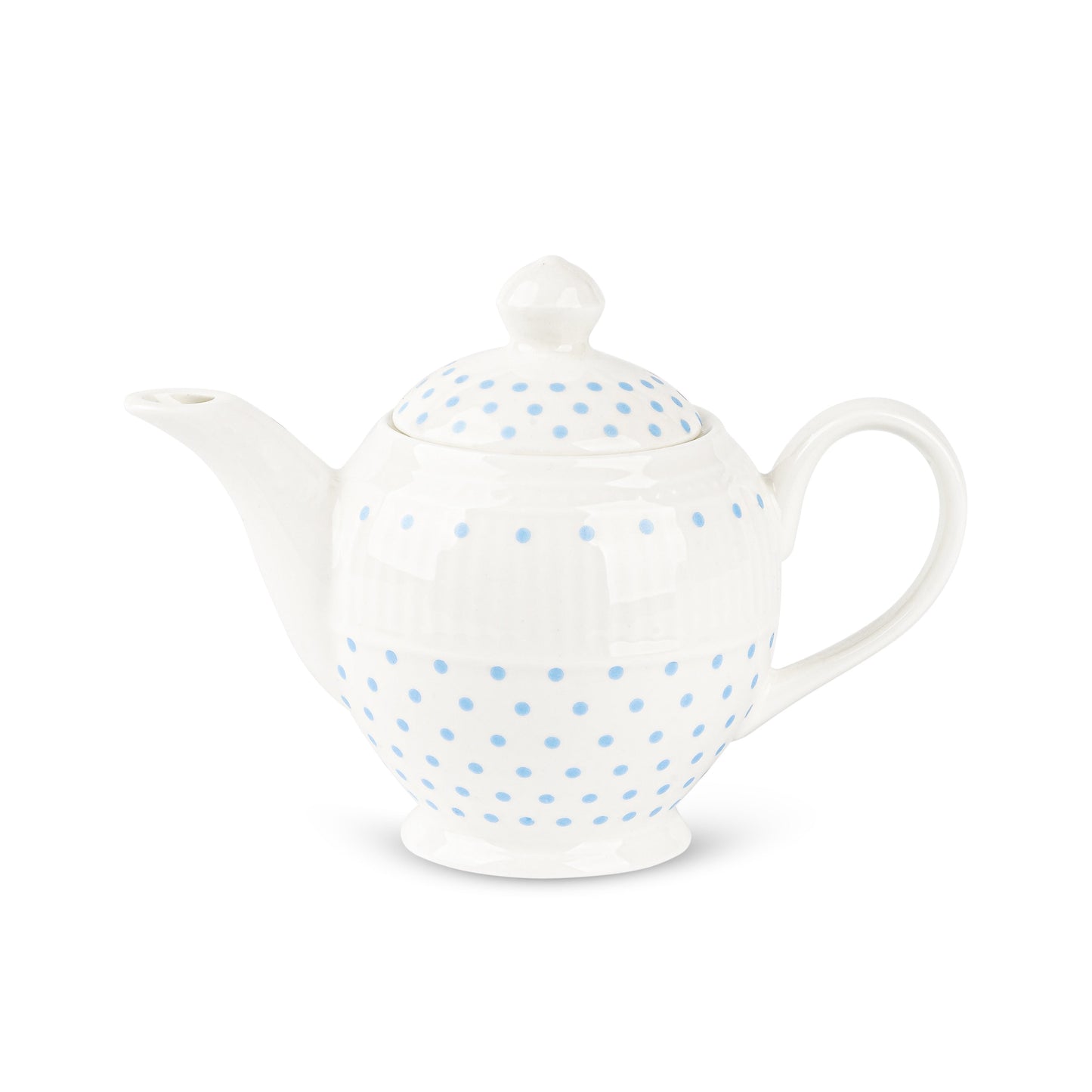 Crown Tea Set with Blue Dots Buy Tea Cups, Cup & Saucer Sets My Store