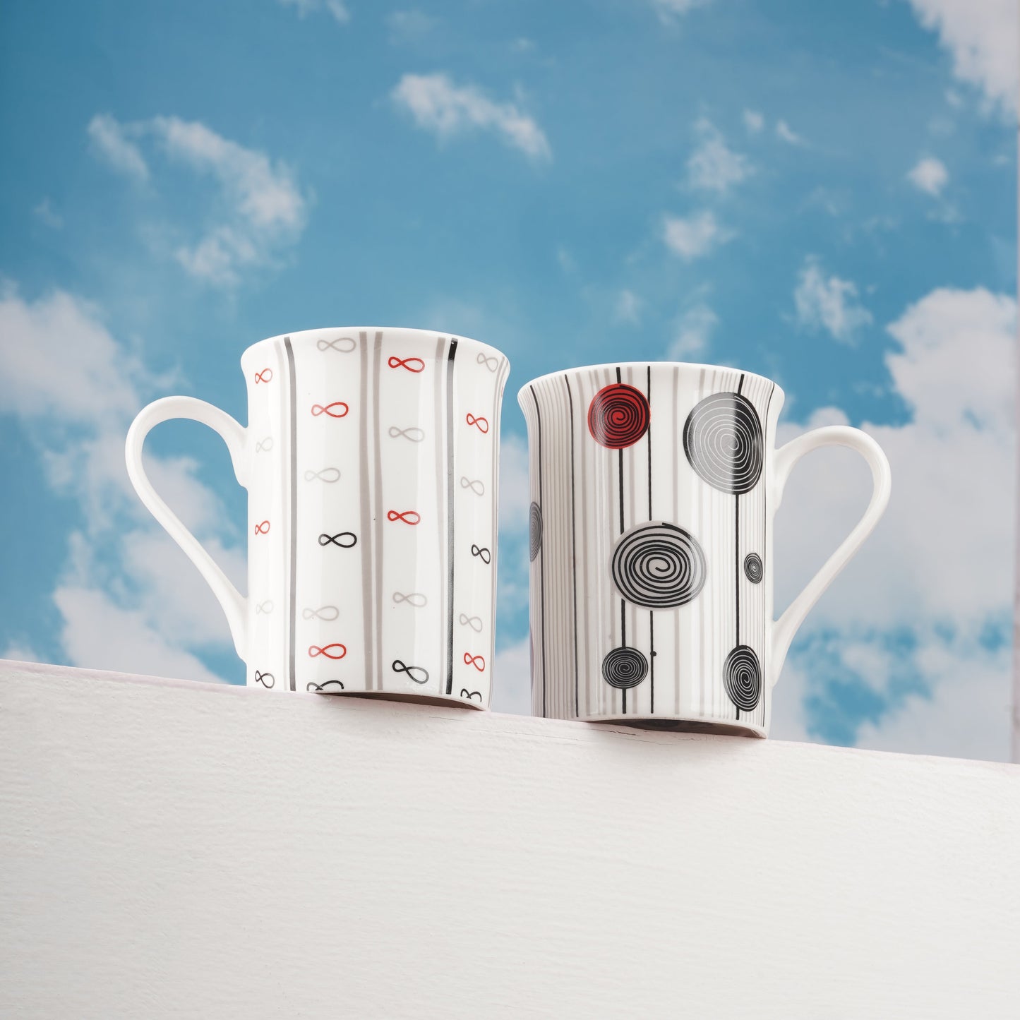 Dandy Lines Panama Mug with Abstract Design My Store