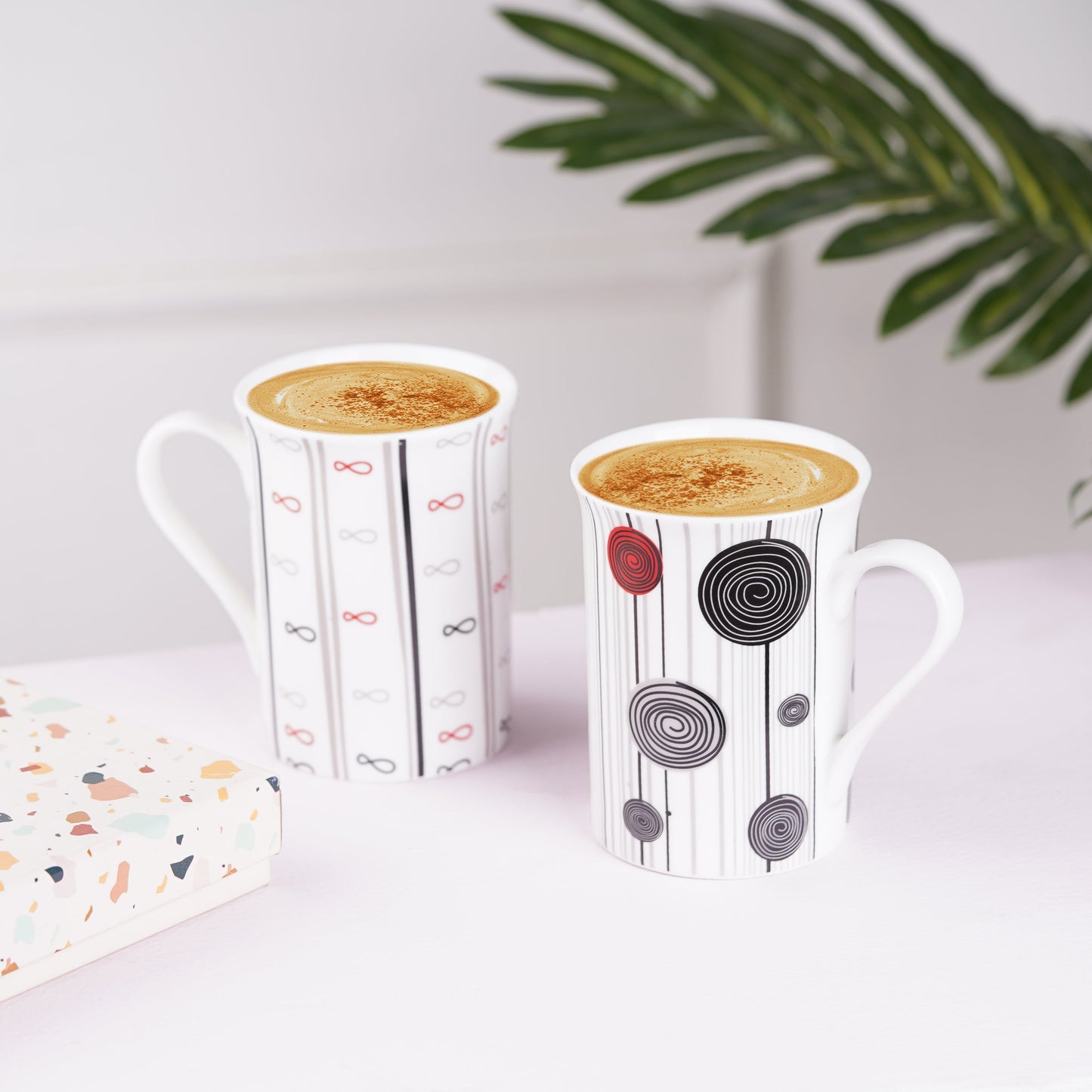 Dandy Lines Panama Mug with Abstract Design My Store