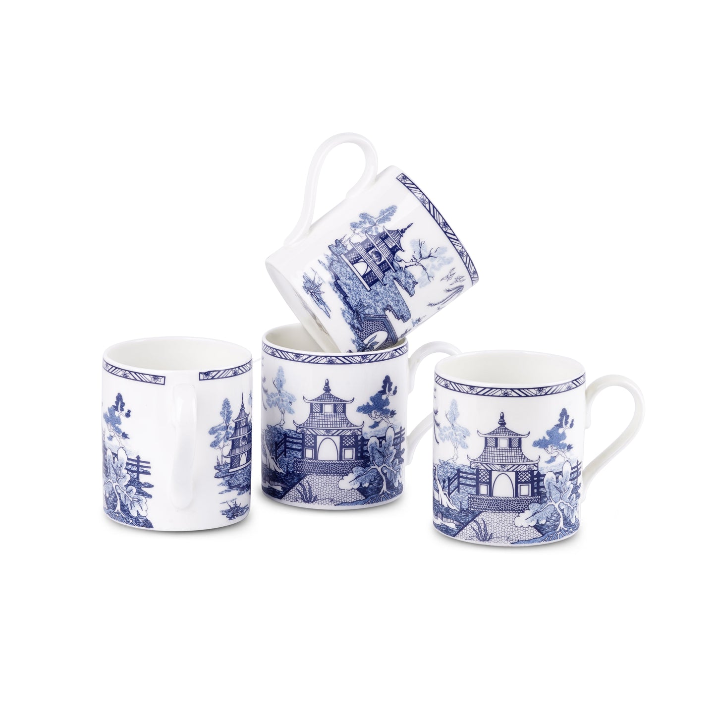 Balmoral Willow Mug Bone China Milk Mugs My Store