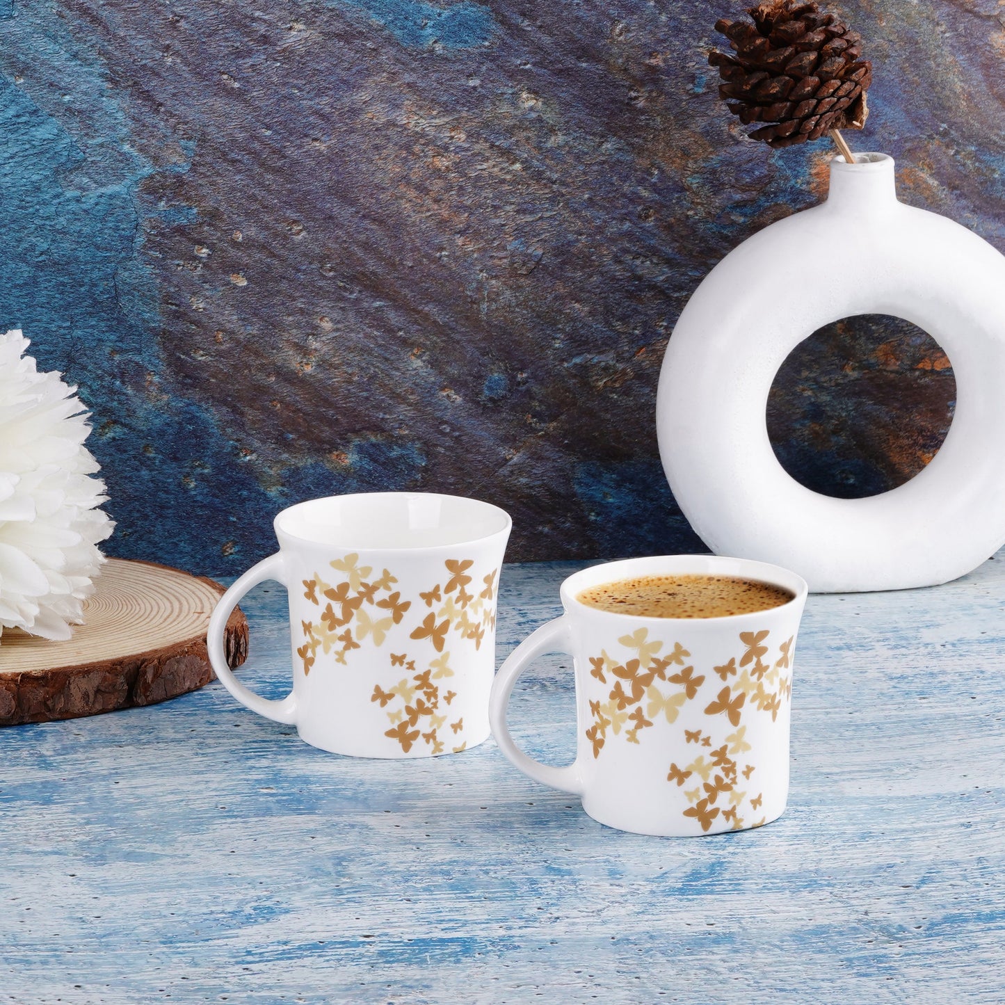Oxford Medium Bronze Butterflies-stylish coffee mugs My Store