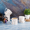 Puja Platinum Rose Dance-stylish coffee mugs My Store