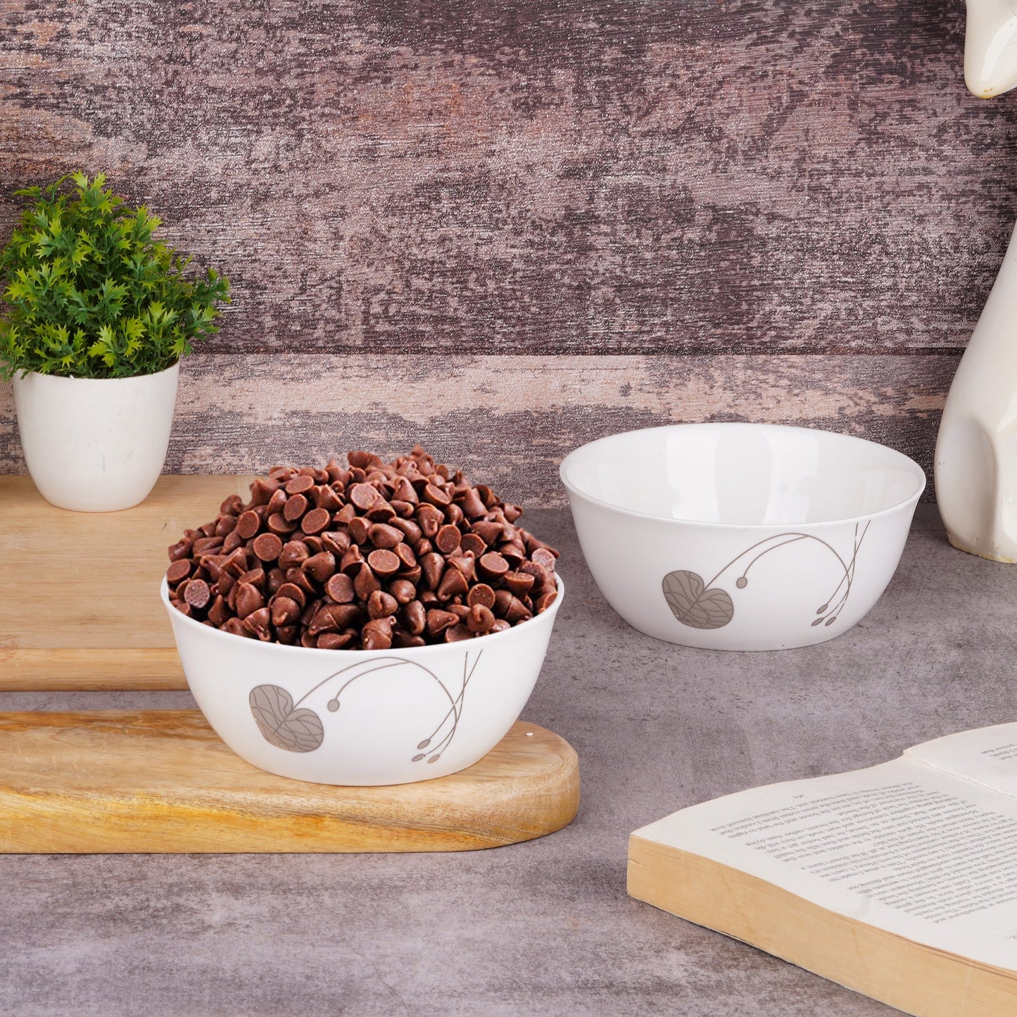 Dandy Lines Korean Bowl in Platinum Leaf My Store