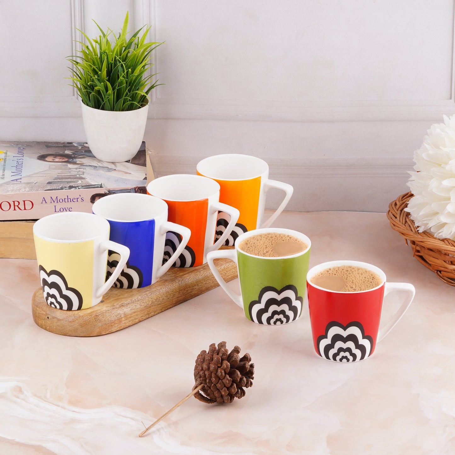 Conical Medium Rainbow- Coffee Mug &Tea Cup My Store
