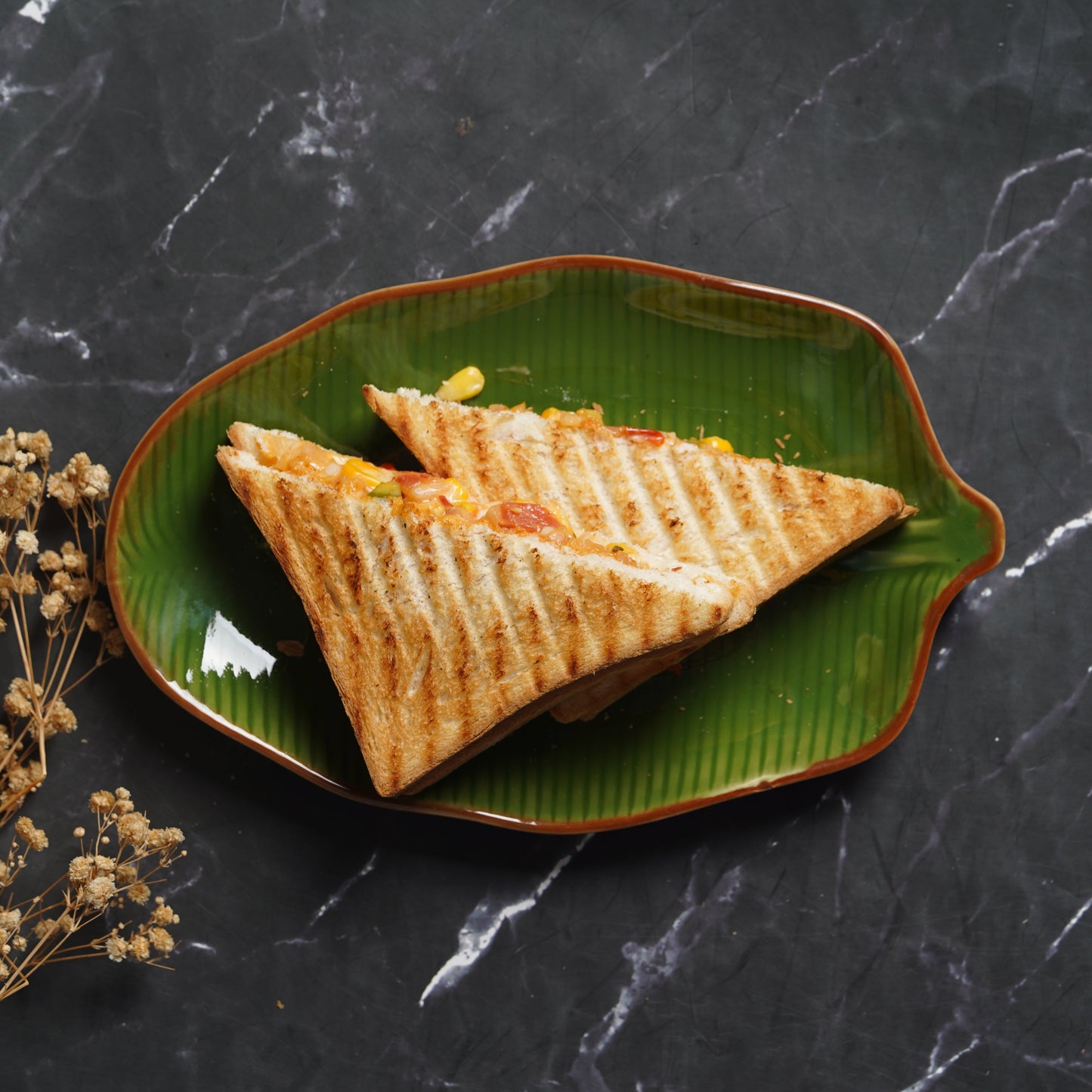 Earth Green Leaf Platter My Store