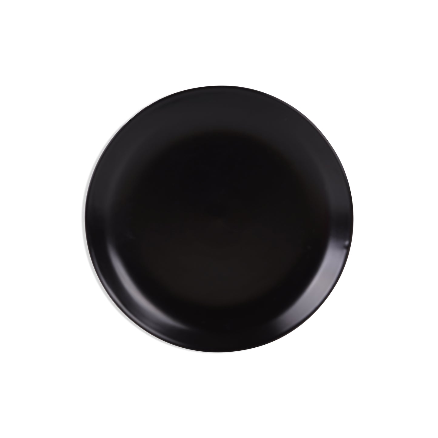 DATA Sattva Black Matt Quarter Plates, Set of 2