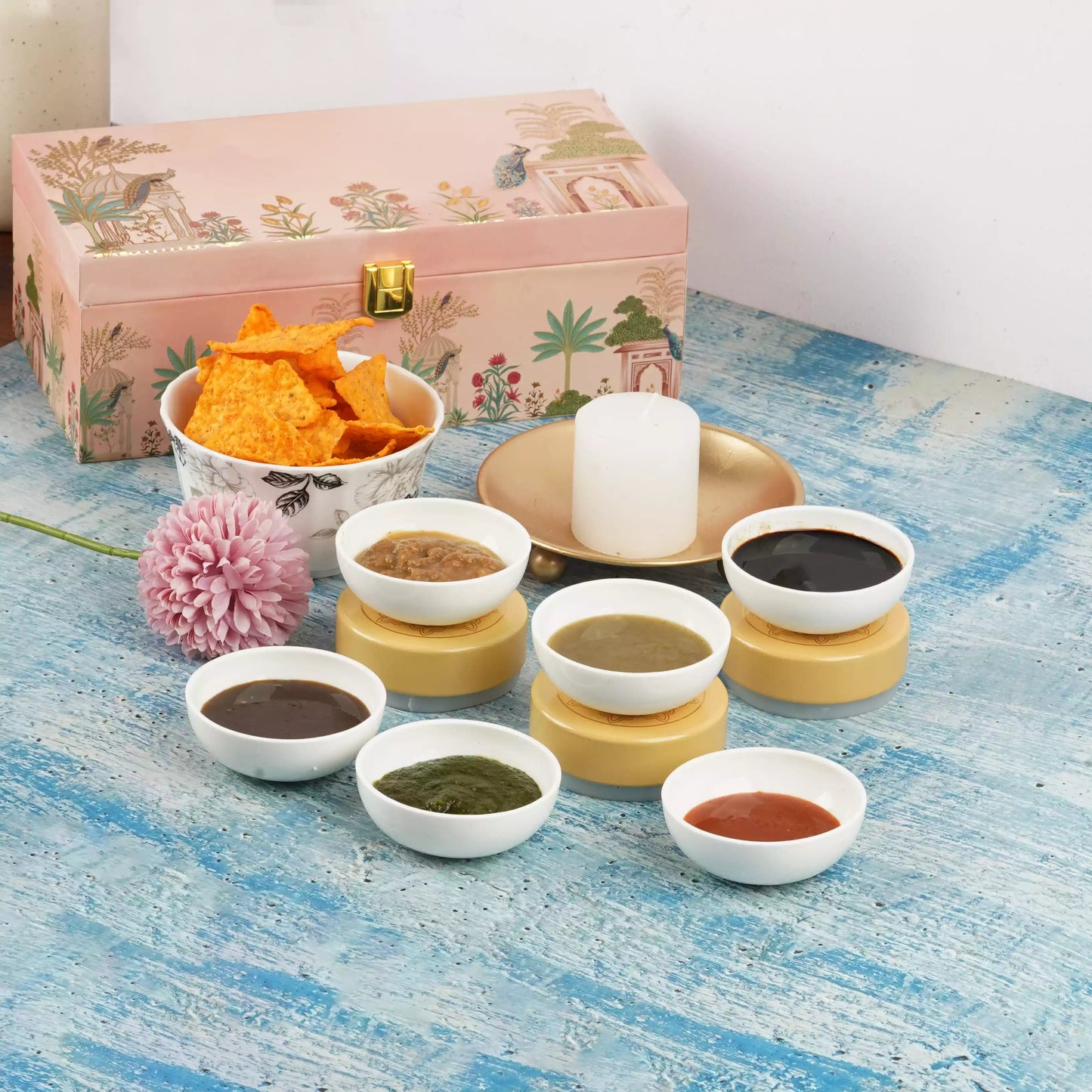 Round Chutney/Sauce Bowl-stylish bowl My Store