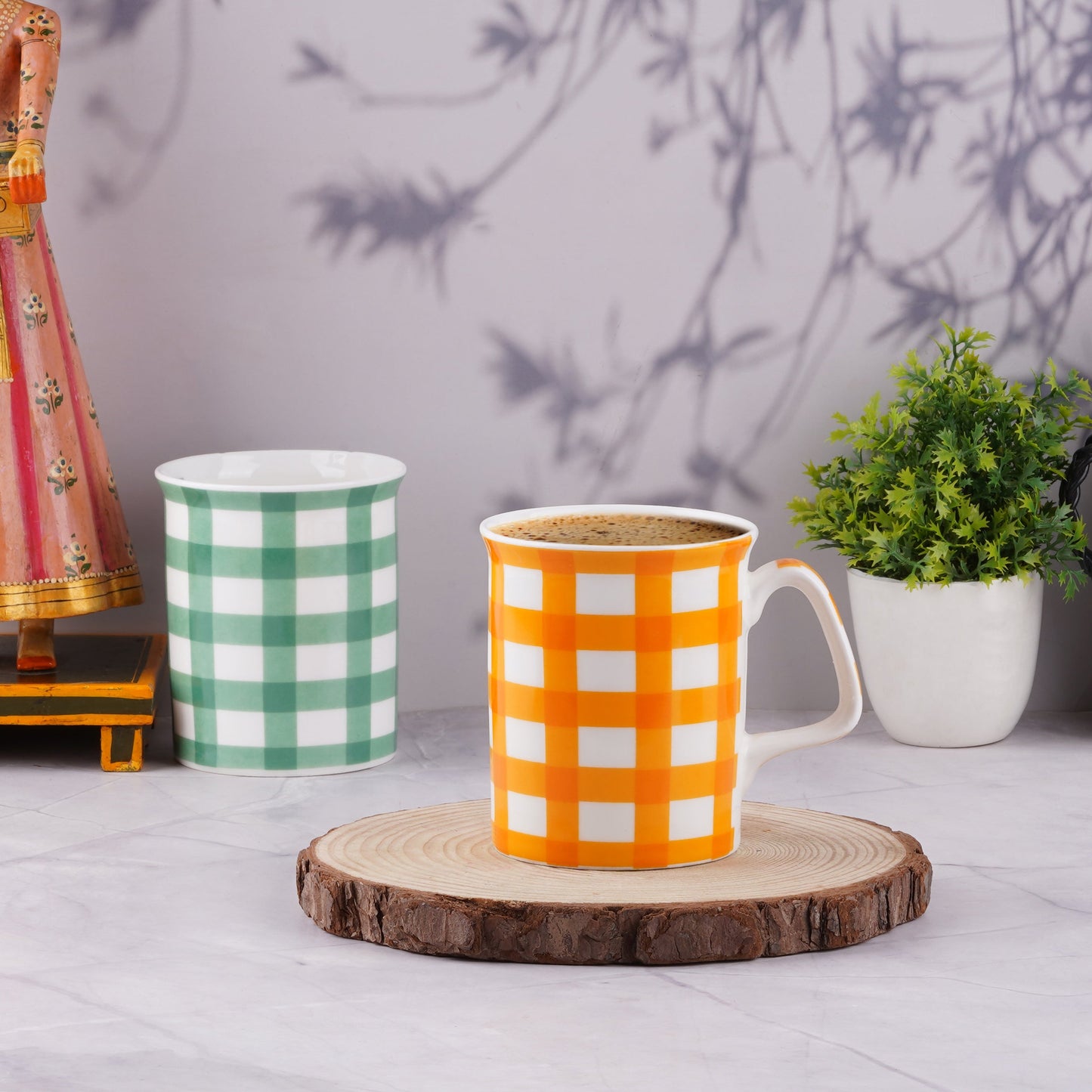 Marlborough Multicolour Lines Mug-stylish milk mug My Store