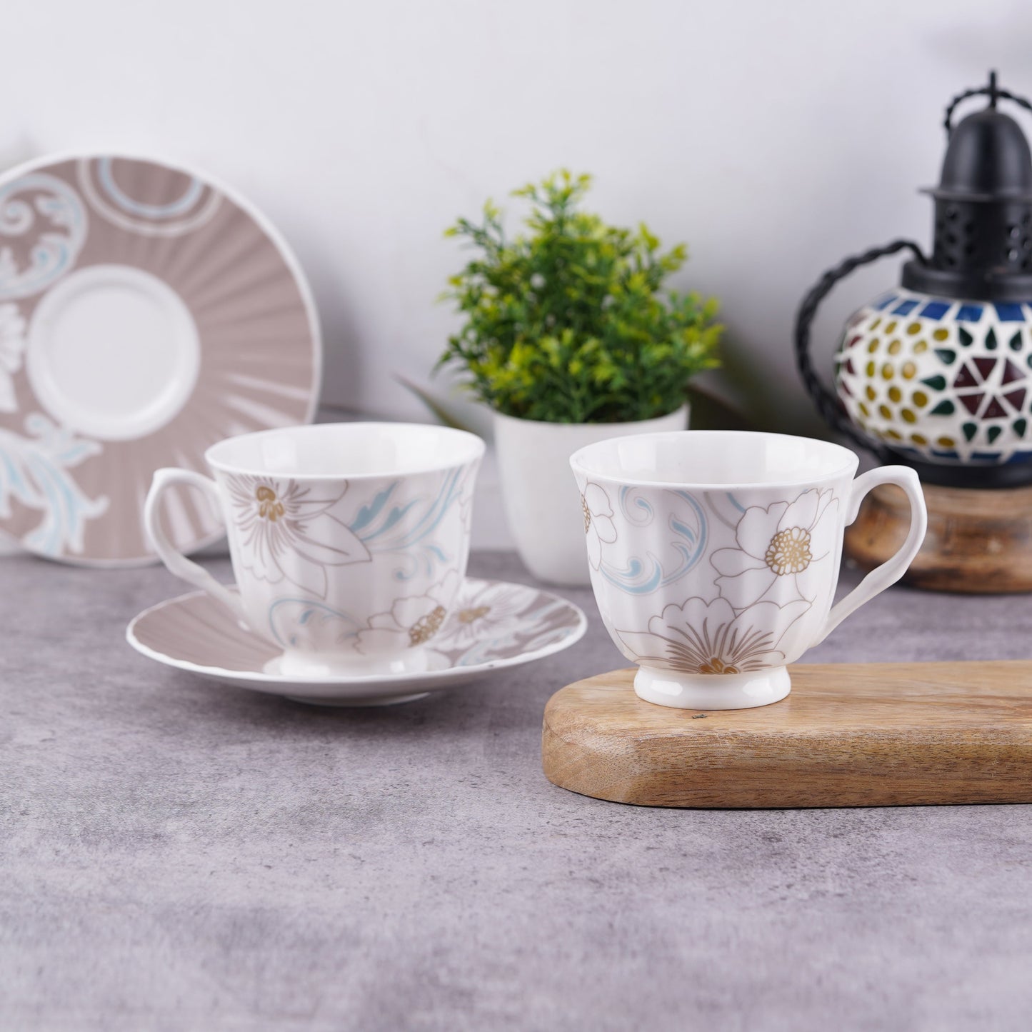 Classic Jodhpur Design Cups and Saucers My Store