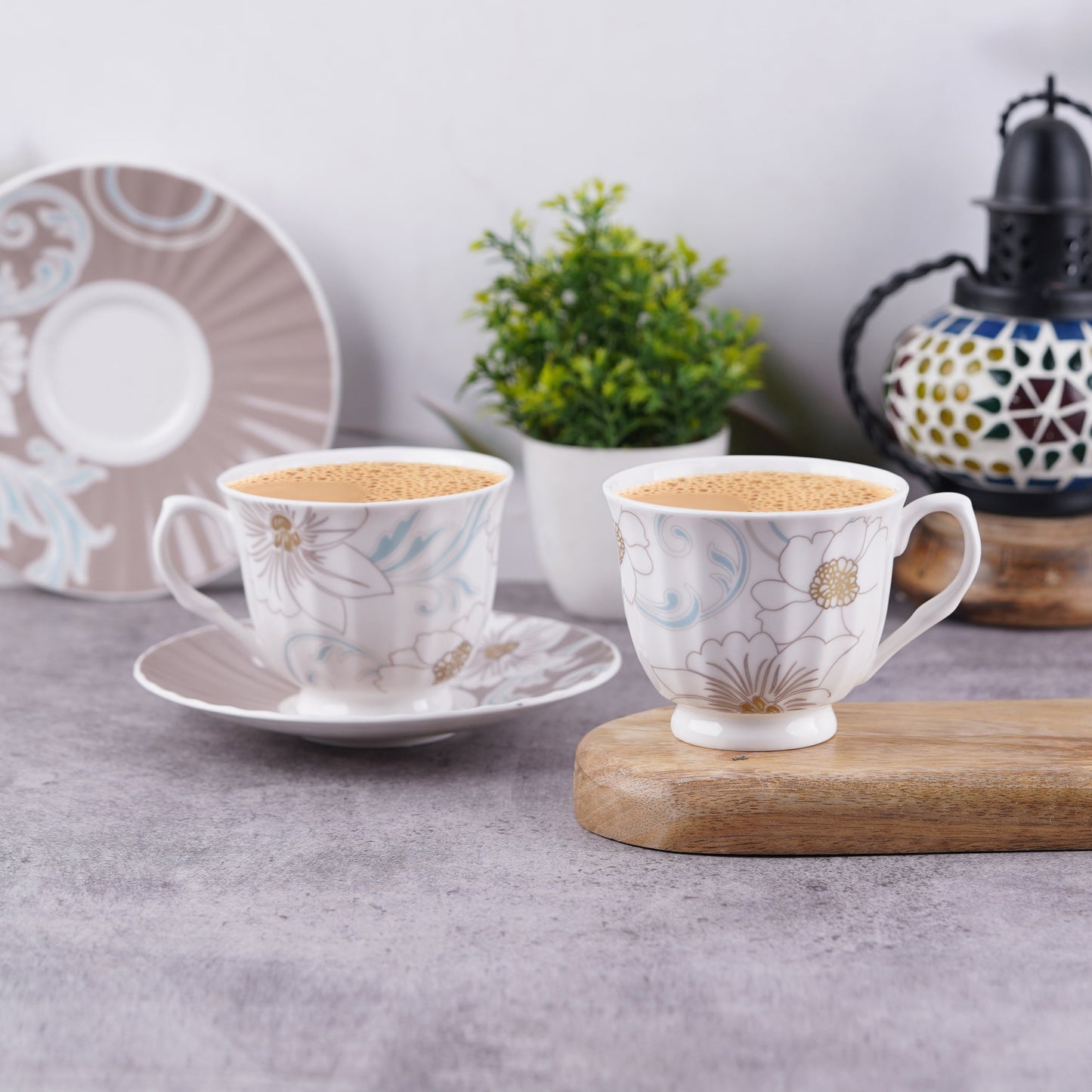 Classic Jodhpur Design Cups and Saucers My Store
