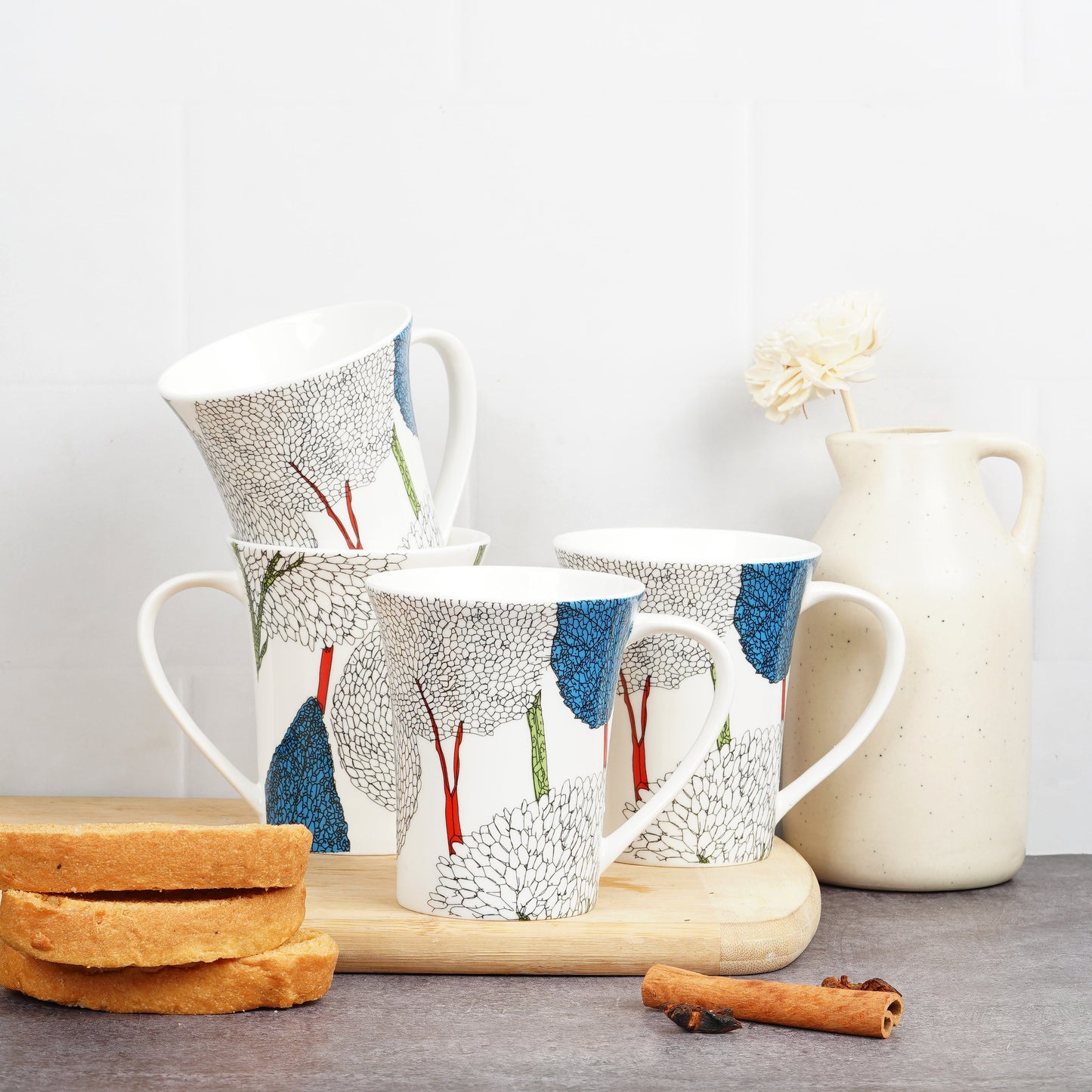 Oxford Tree Temptation-stylish milk mugs My Store