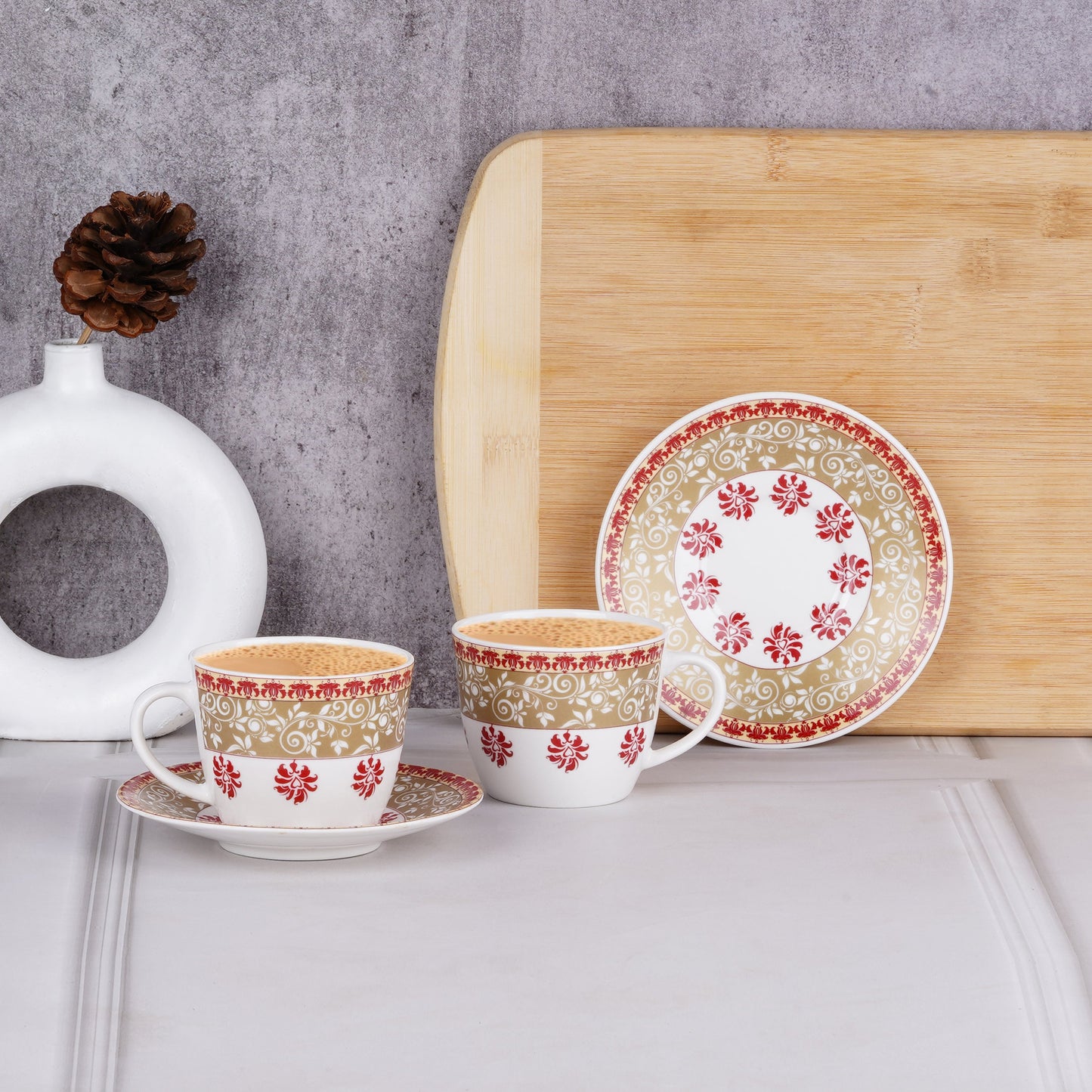 Royal Cups and Saucers Udaipur-Tea cup set My Store