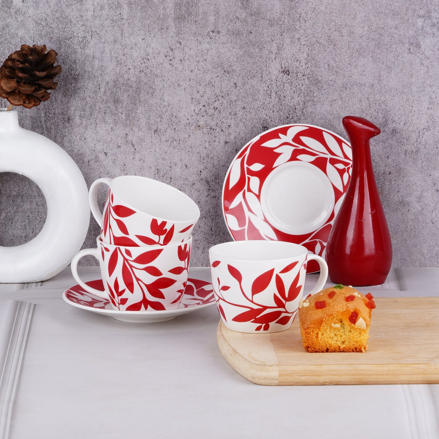 Royal Cups and Saucers in Marrakech-Designer tea cups set My Store