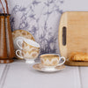 Yana Rajasthan in Gold Cups & Saucers-designer tea cups My Store