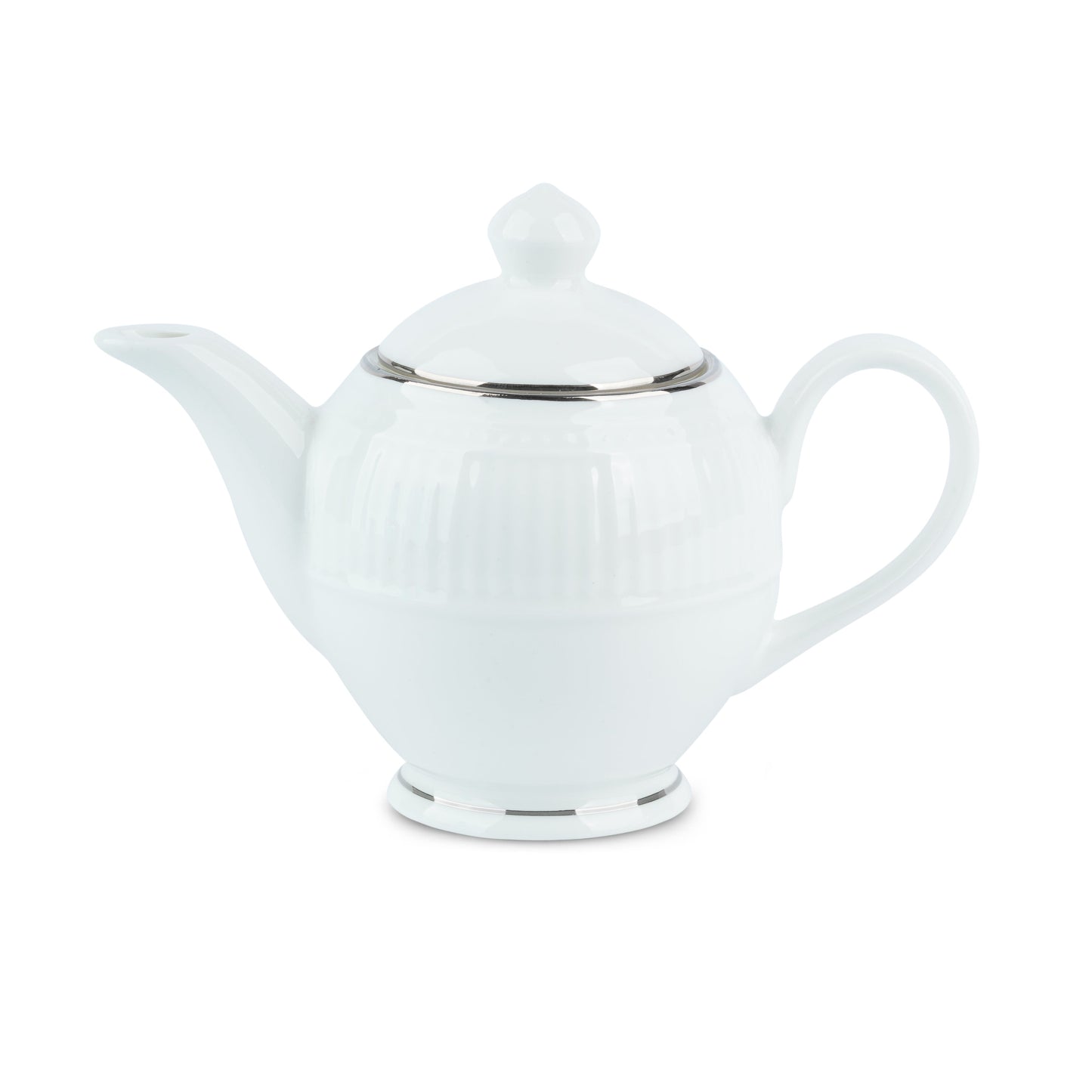 Crown Tea Set in Pure Platinum Buy Tea Cups, Cup & Saucer Sets My Store
