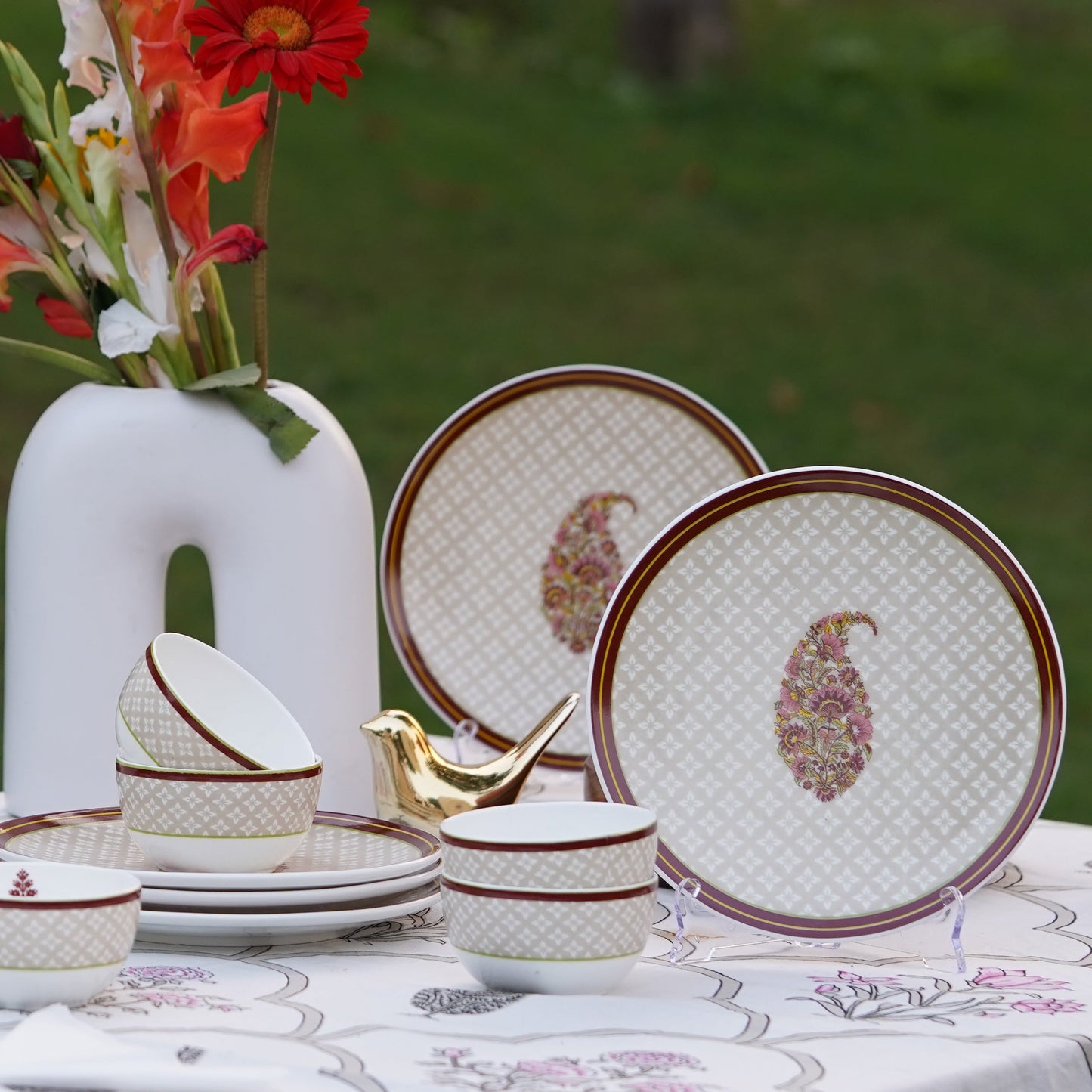 Thar Floral Dinner Set-Stylish dinner set My Store