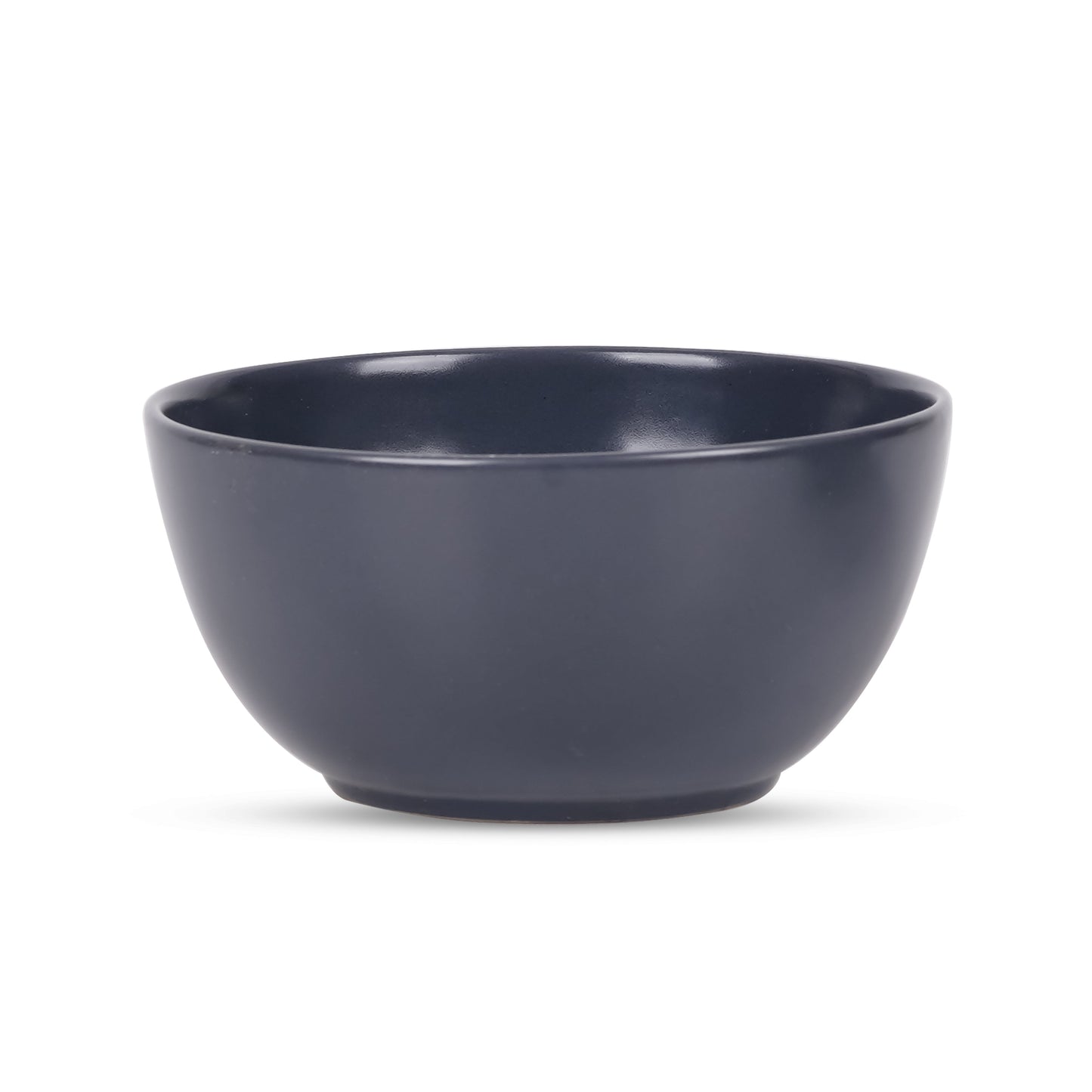 DATA Sattva Serving Bowl in Grey Matt, Set of 2 Dandy Lines by DATA