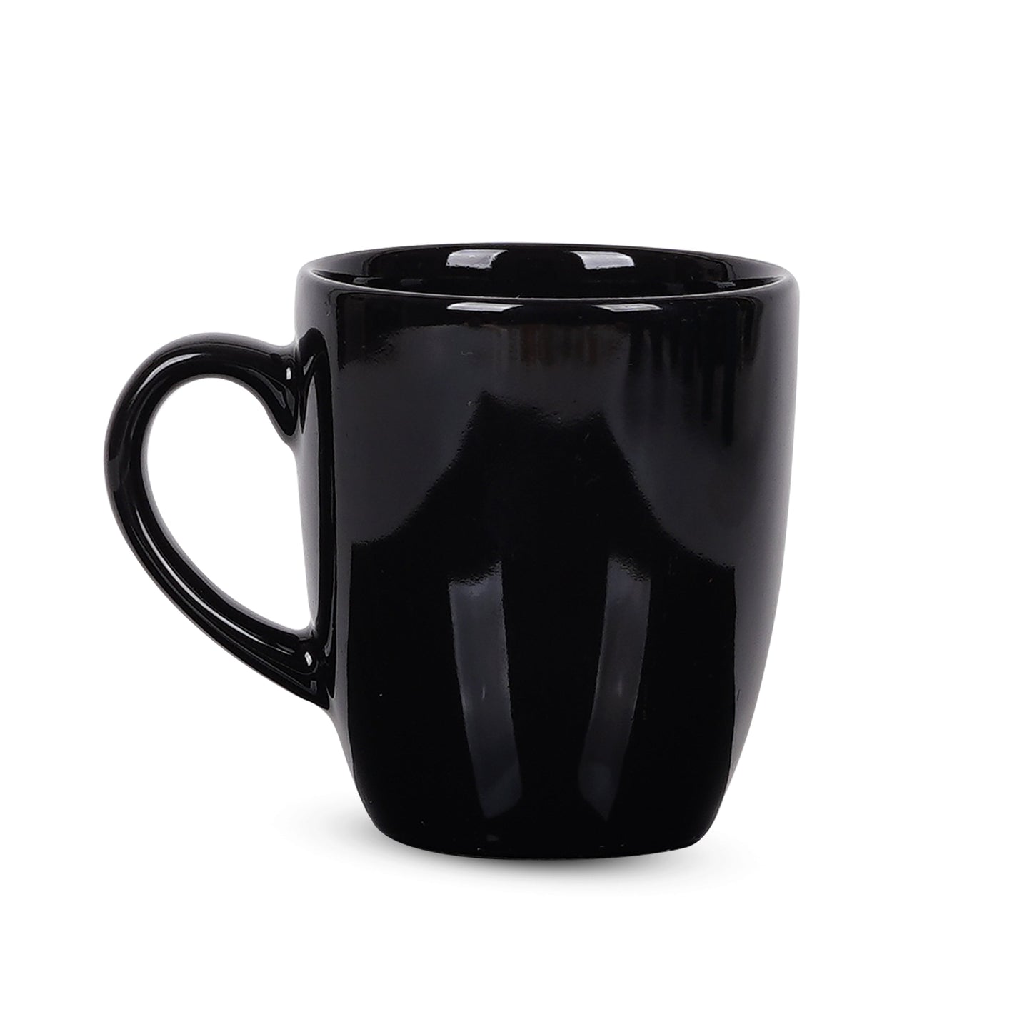 DATA Opera Mug in Black, Set of 6 Dandy Lines by DATA