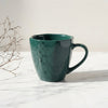 DATA Veda Mugs in Green, Set of 6 Dandy Lines by DATA