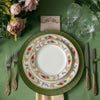 Jaipur Gold Dinner Set (Floral Pure Gold, Fine Bone China, 20 Piece Set)