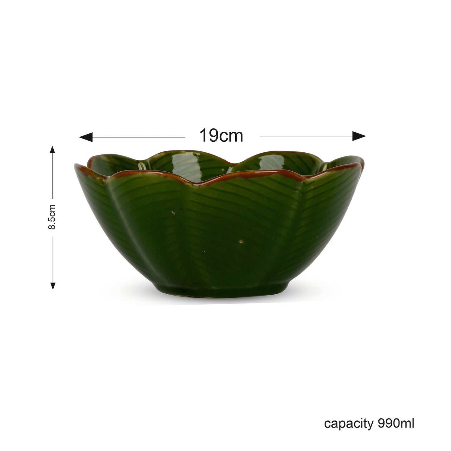 Luxury Medium Leaf Circle Bowl crafted from fine bone china for stylish table presentation