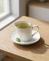 Lara Pure Platinum (Cup Saucer Set, Pack of 12) My Store