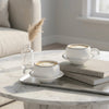 Lilliput in White with Platinum Cups and Saucers My Store