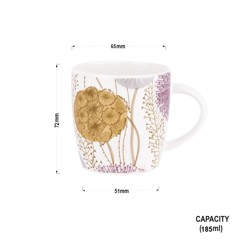 Medium Ray Multicoloured Flowers-stylish coffee mugs My Store