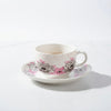 Rani Cups and Saucers with Pink Flowers, Pack of 12 My Store