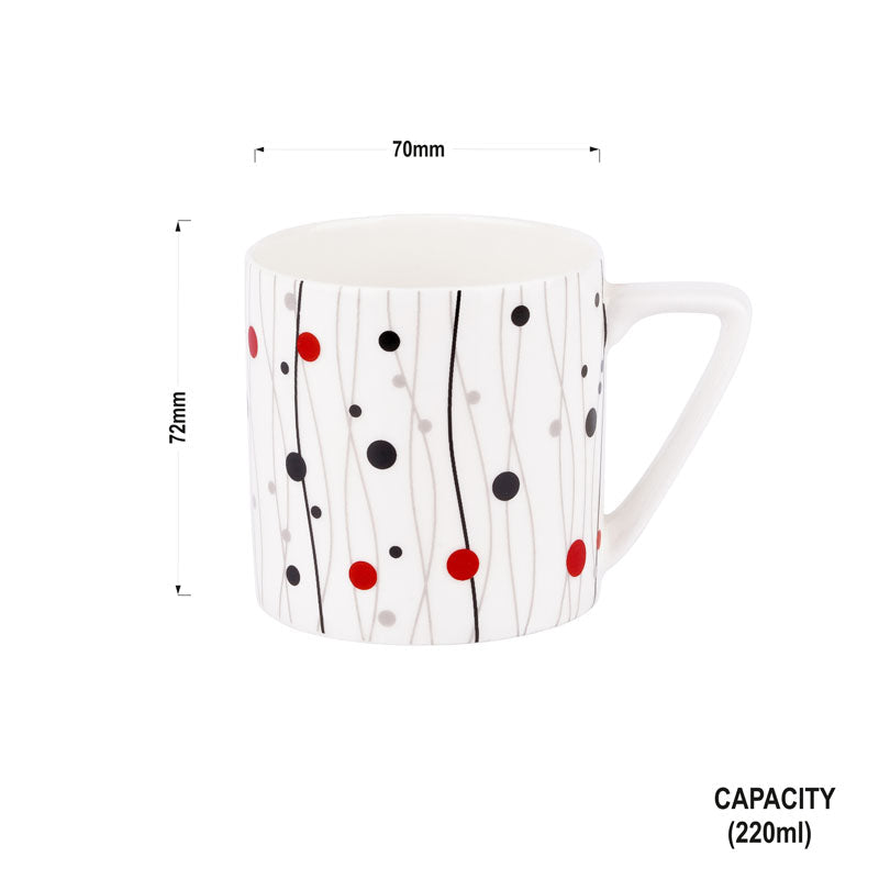 Puja Abstract Dots Coffee Mugs My Store
