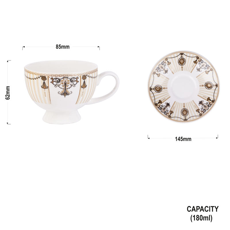 Yana Gold Carpet-collection tea cup set My Store