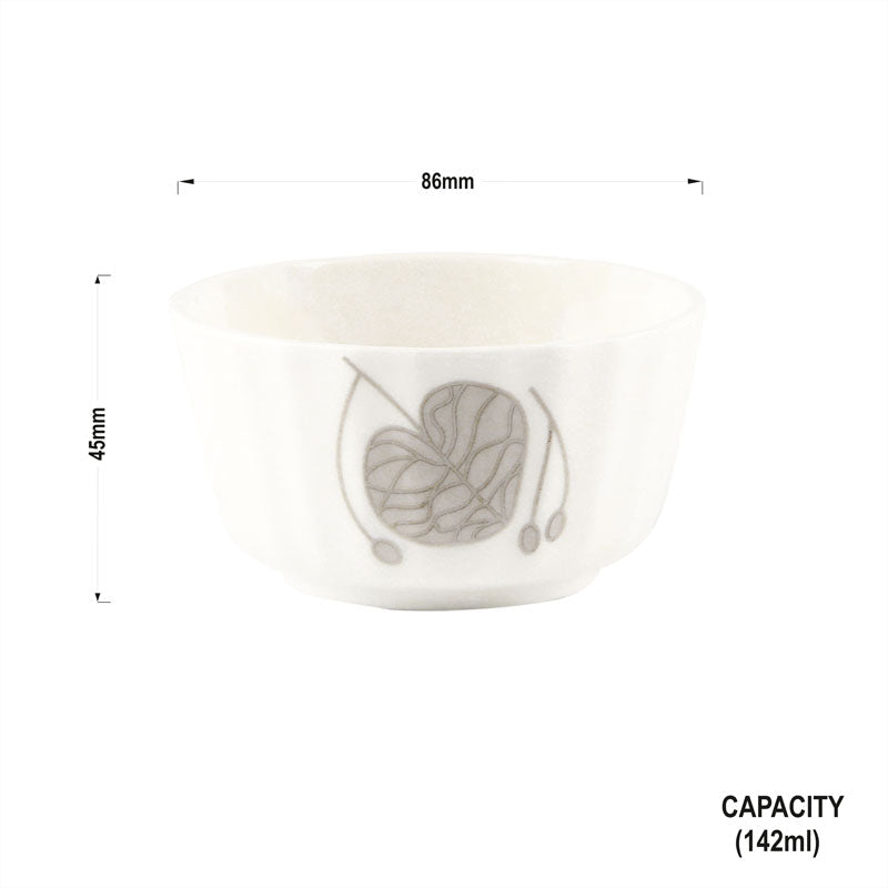 Crown Bowls with Pure Platinum Leaf- Dinner Bowls My Store