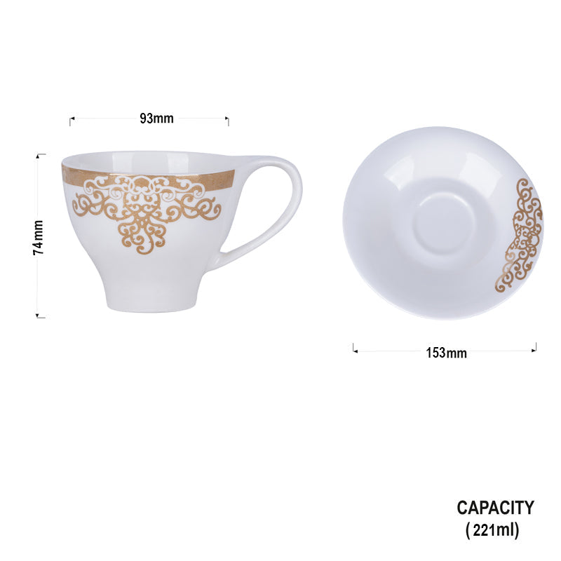 Regalia Luster Gold-Tea Cup set My Store