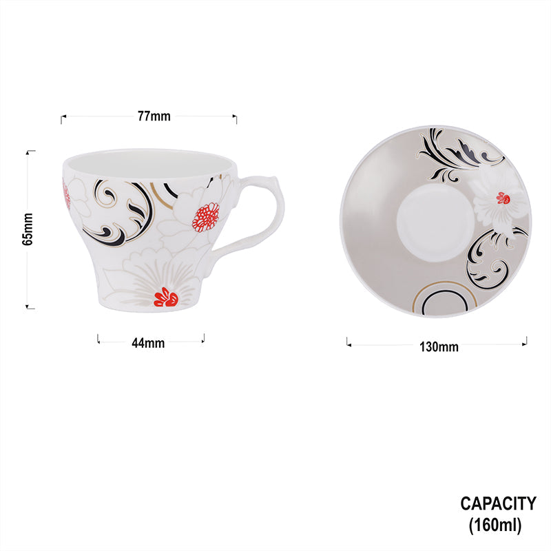 Liza Blossom Bliss Bone China-stylish cup & tea set My Store
