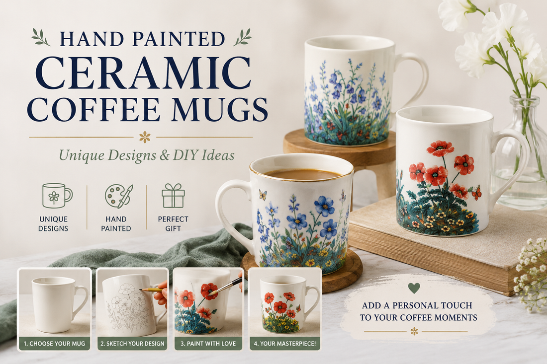 Hand Painted Ceramic Coffee Mugs: Unique Designs & DIY Ideas