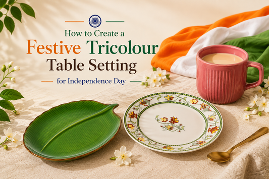 How to Create a Festive Tricolour Table Setting for Independence Day?
