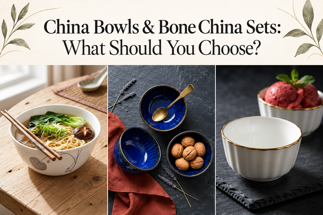 china bowls & bone china set