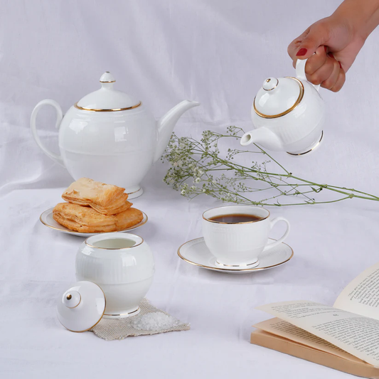 Tea Time Bliss: Dandy Lines Tea Sets